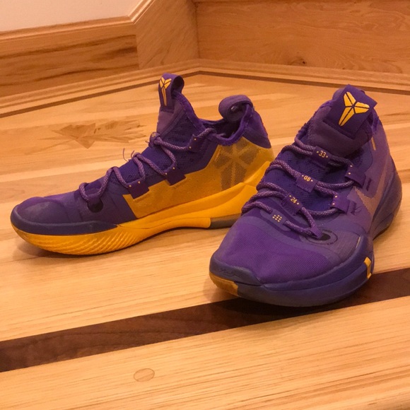 Nike Other - Nike Kobe AD Shoes Lakers Away Hyper Grape